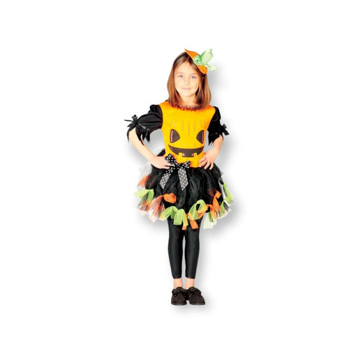 Picture of PUMPKIN GIRL COSTUME 10-12 YEARS